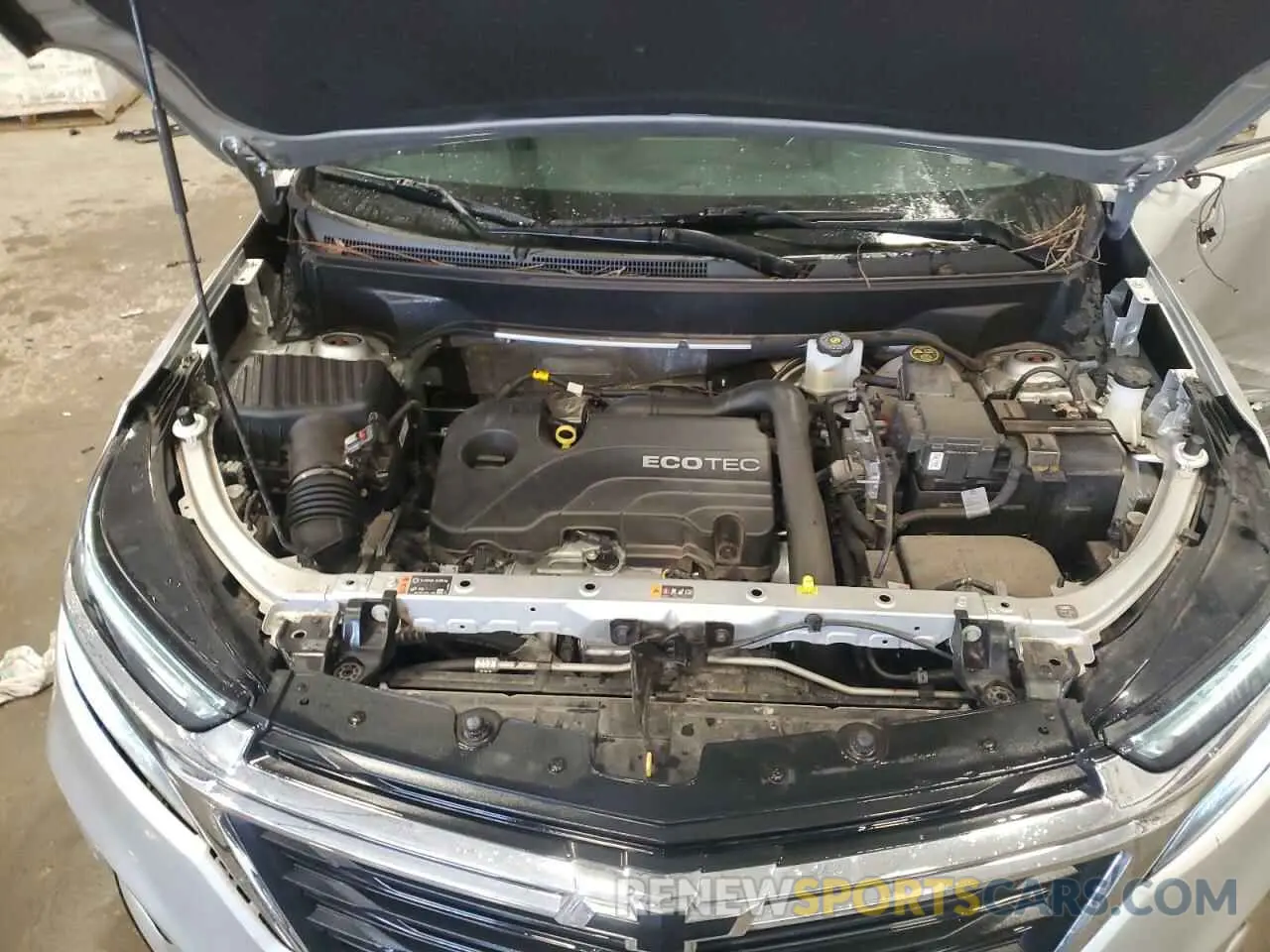 12 fotografías del automóvil dañado 3GNAXUEV4NL258535 CHEVROLET EQUINOX 2022