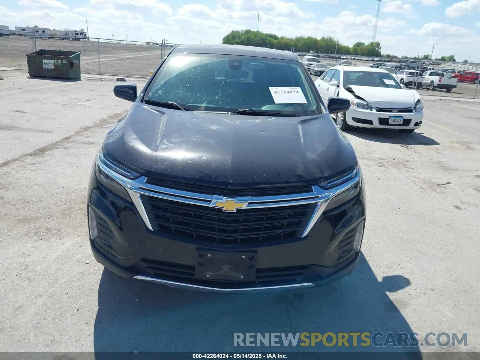 6 fotografías del automóvil dañado 3GNAXUEV4NL279174 CHEVROLET EQUINOX 2022
