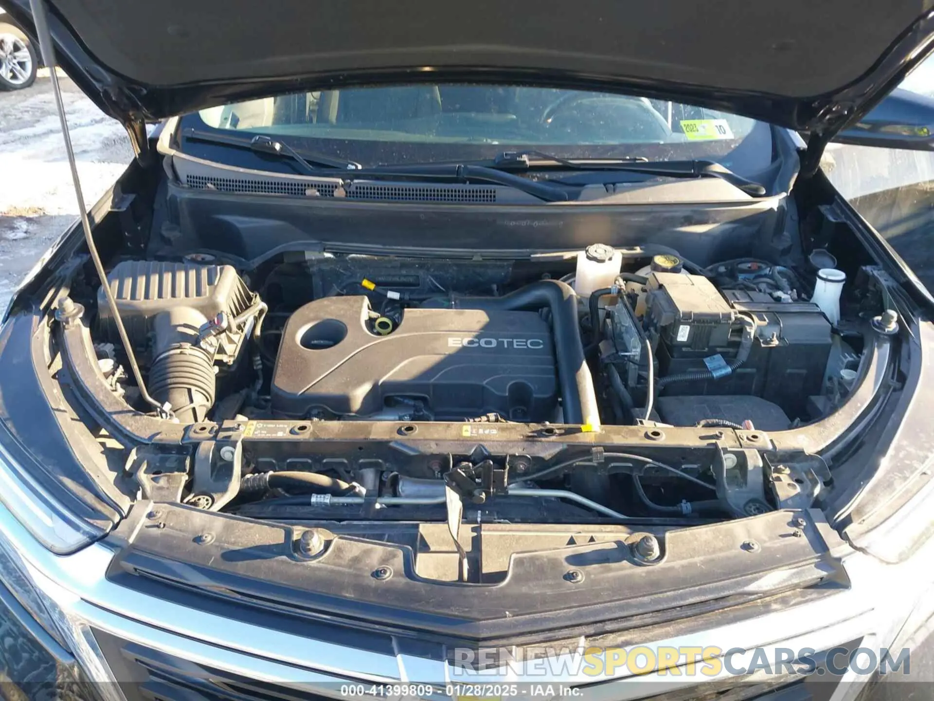 10 fotografías del automóvil dañado 3GNAXUEV4NL298078 CHEVROLET EQUINOX 2022