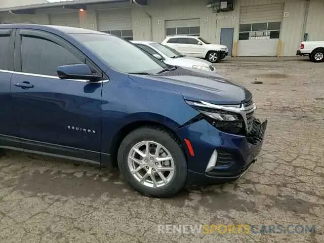 11 fotografías del automóvil dañado 3GNAXUEV4NS212192 CHEVROLET EQUINOX 2022