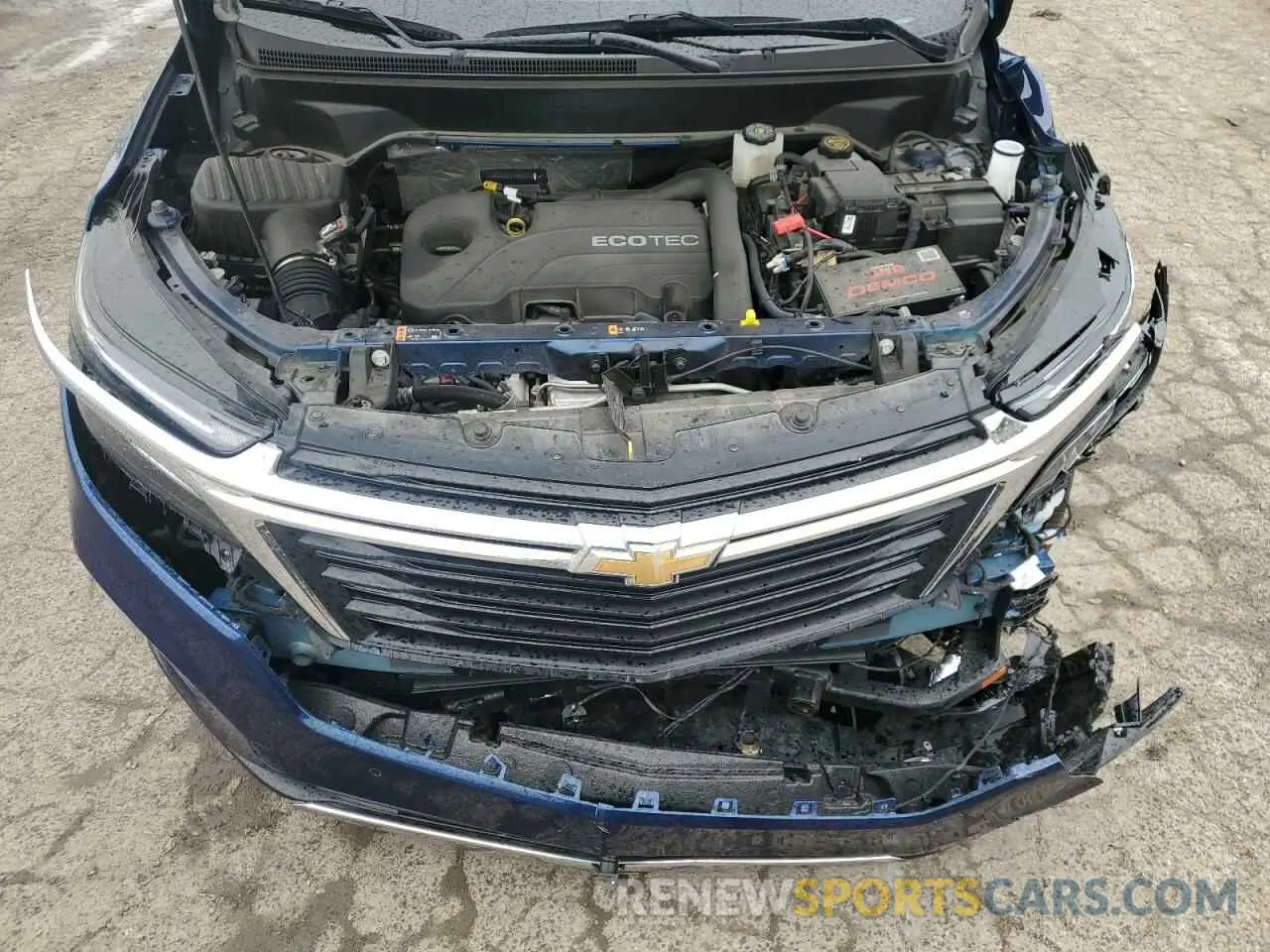 14 fotografías del automóvil dañado 3GNAXUEV4NS212192 CHEVROLET EQUINOX 2022