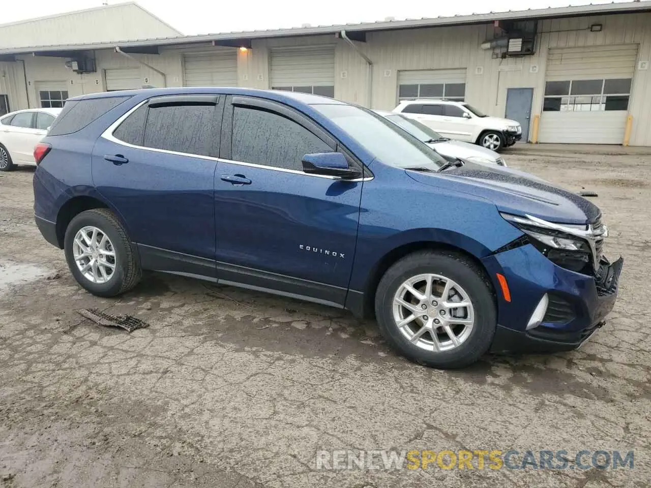 4 fotografías del automóvil dañado 3GNAXUEV4NS212192 CHEVROLET EQUINOX 2022