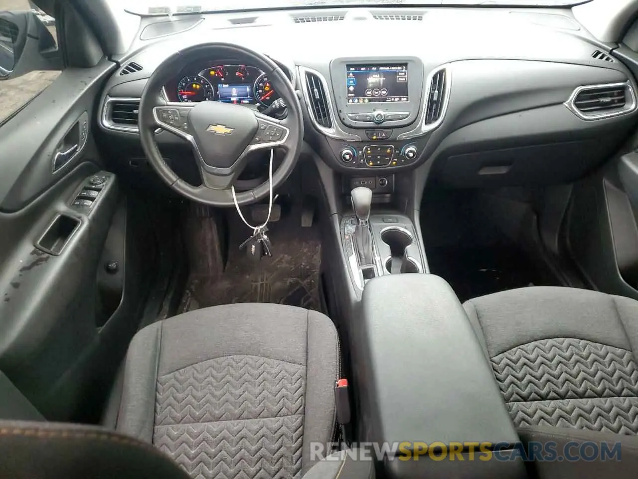 8 fotografías del automóvil dañado 3GNAXUEV4NS212192 CHEVROLET EQUINOX 2022