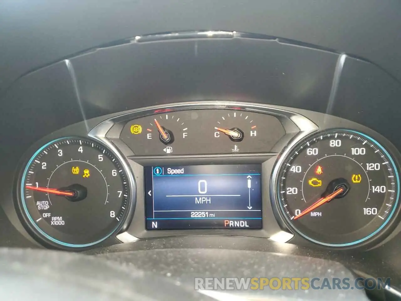 9 fotografías del automóvil dañado 3GNAXUEV4NS212192 CHEVROLET EQUINOX 2022