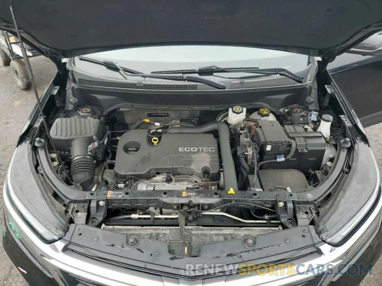 11 fotografías del automóvil dañado 3GNAXUEV5NL248192 CHEVROLET EQUINOX 2022