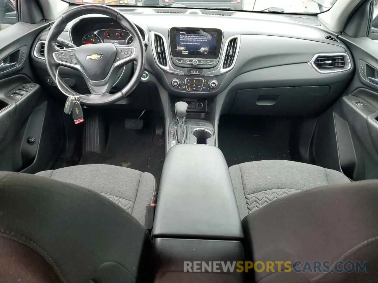8 fotografías del automóvil dañado 3GNAXUEV5NL248192 CHEVROLET EQUINOX 2022