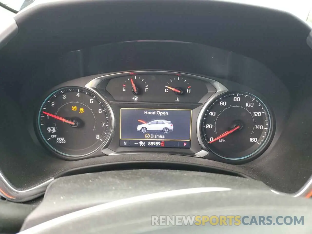 9 fotografías del automóvil dañado 3GNAXUEV5NL248192 CHEVROLET EQUINOX 2022