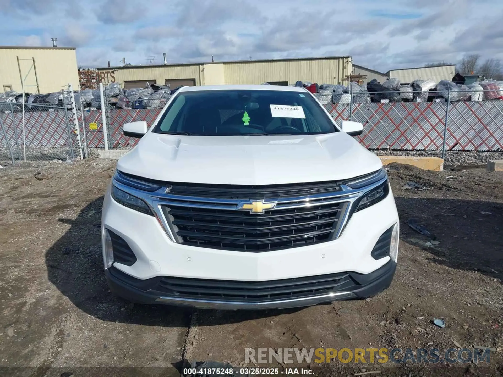 13 fotografías del automóvil dañado 3GNAXUEV5NL305278 CHEVROLET EQUINOX 2022