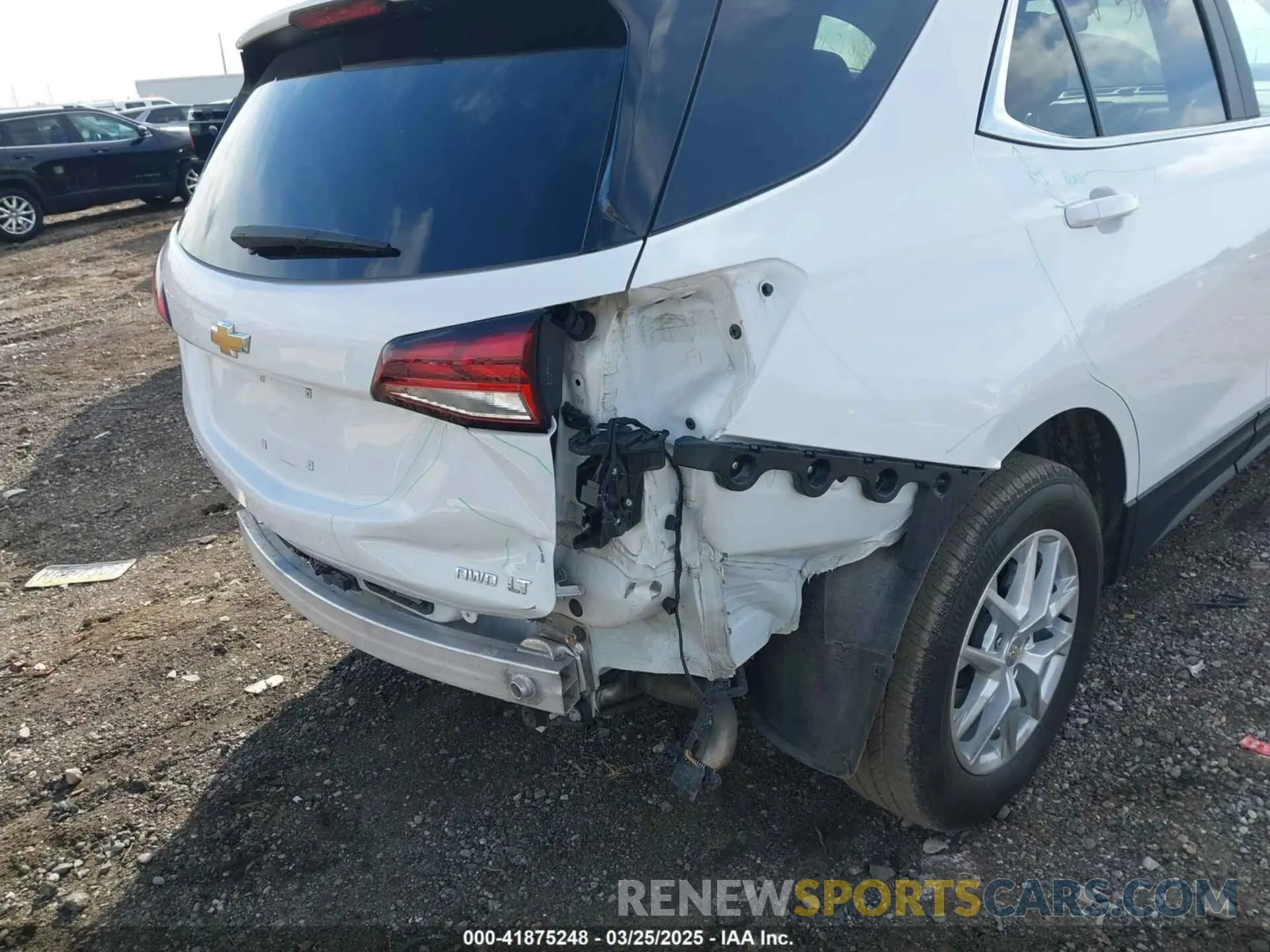 18 fotografías del automóvil dañado 3GNAXUEV5NL305278 CHEVROLET EQUINOX 2022