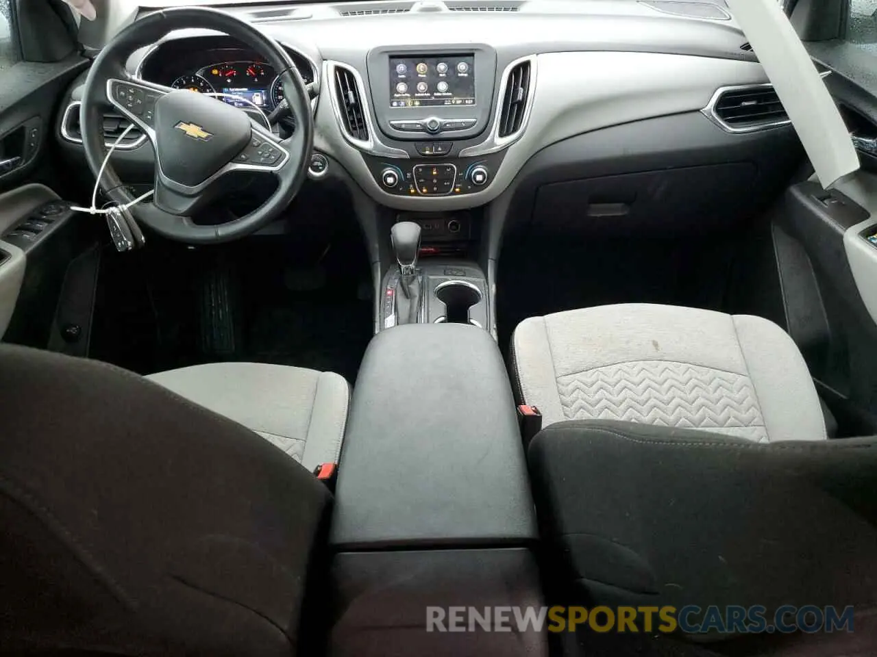 8 fotografías del automóvil dañado 3GNAXUEV5NS205638 CHEVROLET EQUINOX 2022
