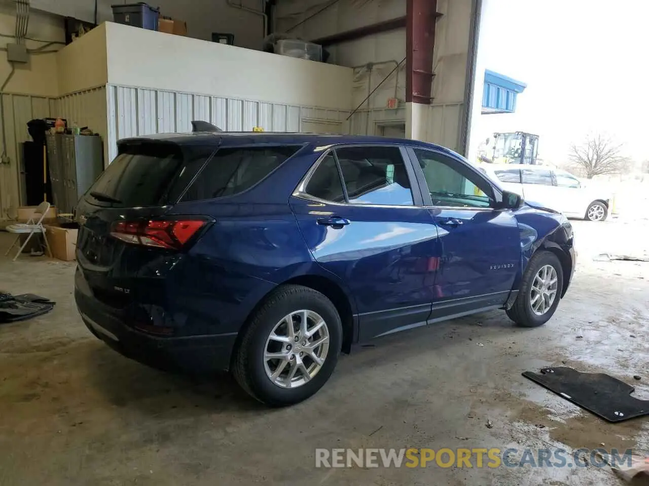 3 fotografías del automóvil dañado 3GNAXUEV6NL239937 CHEVROLET EQUINOX 2022