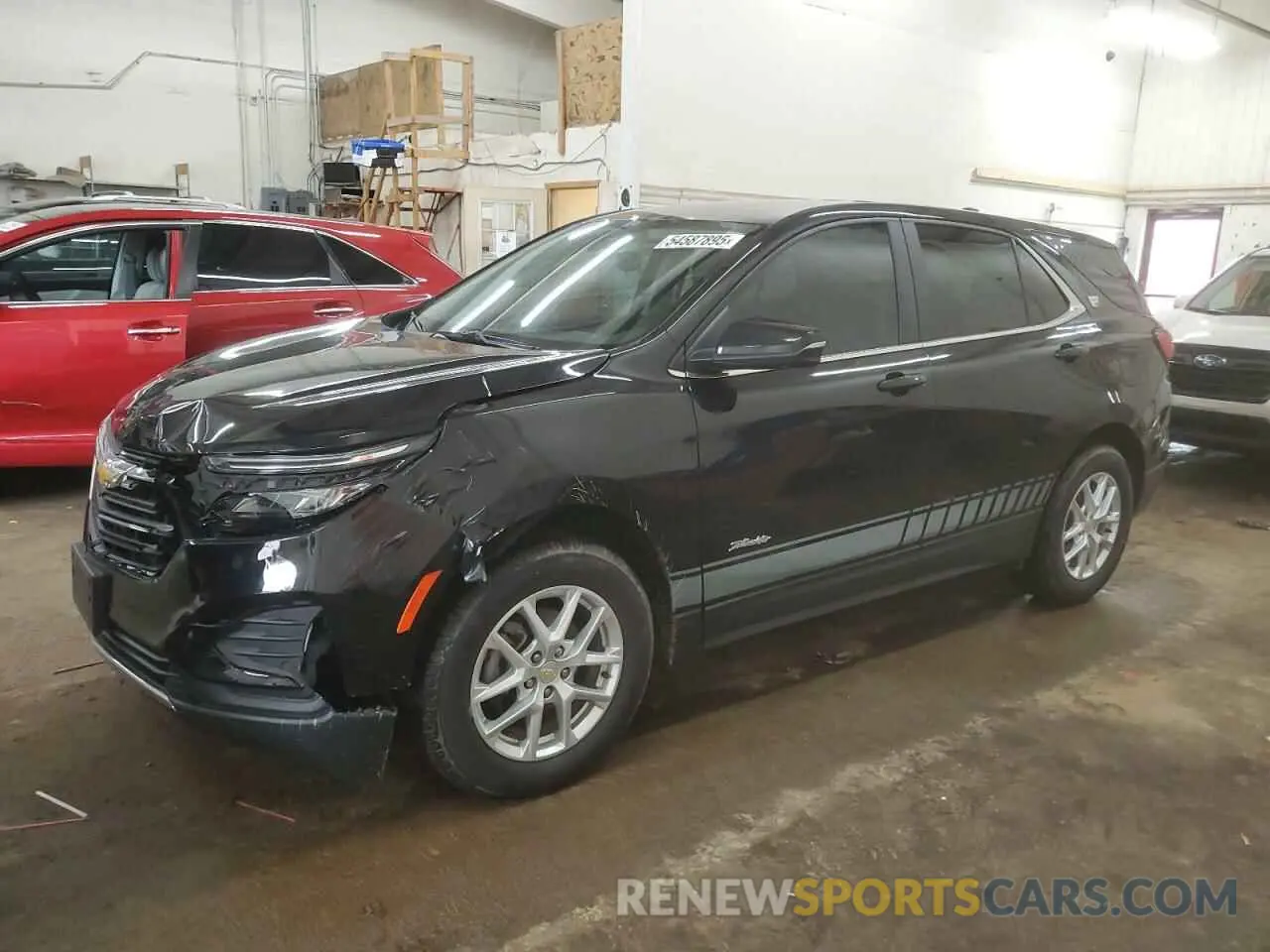 1 fotografías del automóvil dañado 3GNAXUEV6NL249562 CHEVROLET EQUINOX 2022