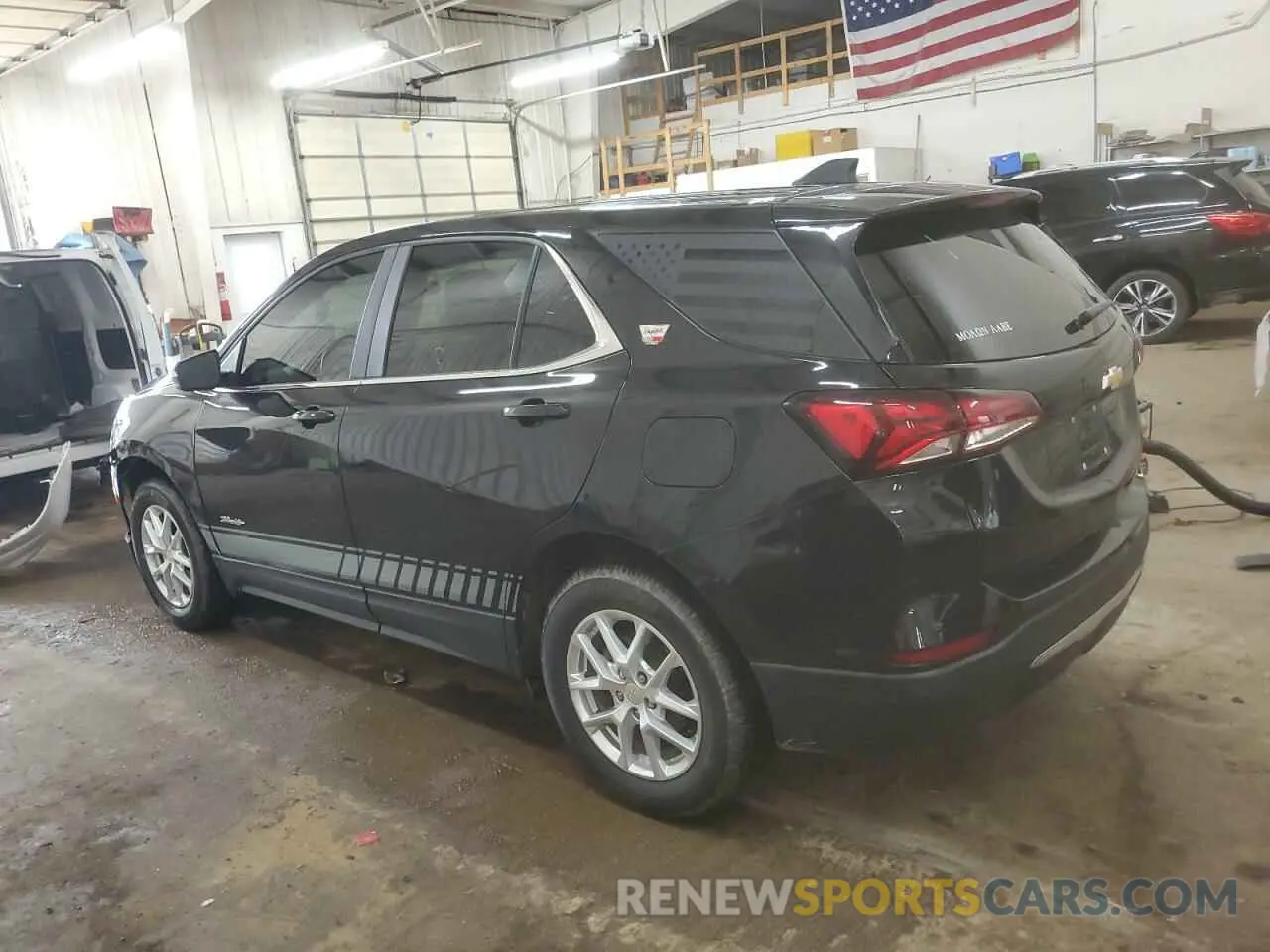 2 fotografías del automóvil dañado 3GNAXUEV6NL249562 CHEVROLET EQUINOX 2022