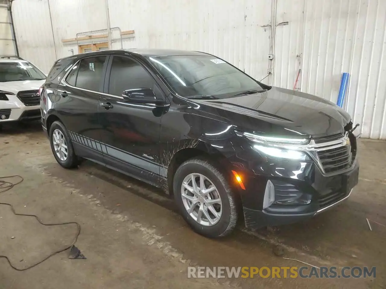 4 fotografías del automóvil dañado 3GNAXUEV6NL249562 CHEVROLET EQUINOX 2022