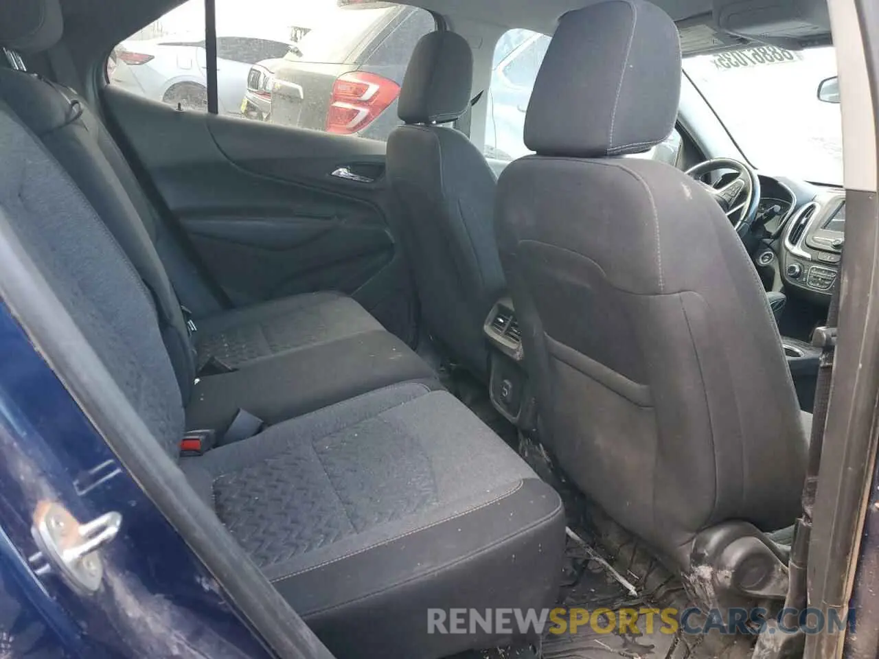 10 fotografías del automóvil dañado 3GNAXUEV6NL307122 CHEVROLET EQUINOX 2022