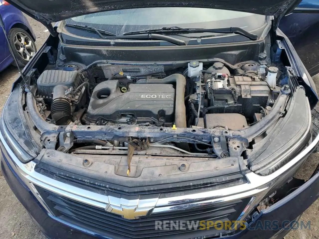 11 fotografías del automóvil dañado 3GNAXUEV6NL307122 CHEVROLET EQUINOX 2022