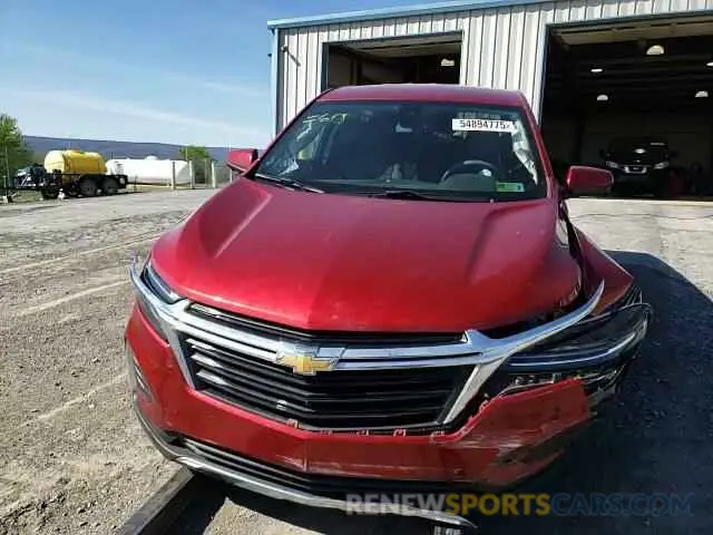 14 fotografías del automóvil dañado 3GNAXUEV7NL137014 CHEVROLET EQUINOX 2022