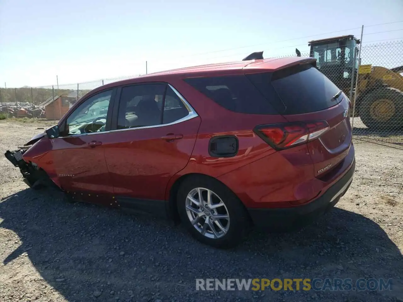 2 fotografías del automóvil dañado 3GNAXUEV7NL137014 CHEVROLET EQUINOX 2022
