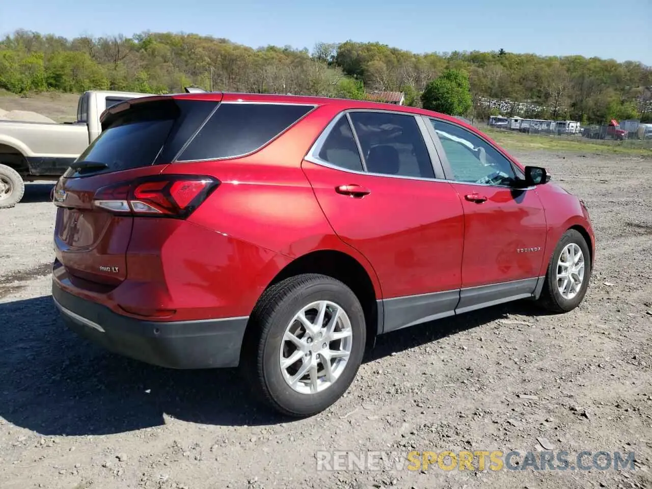 3 fotografías del automóvil dañado 3GNAXUEV7NL137014 CHEVROLET EQUINOX 2022