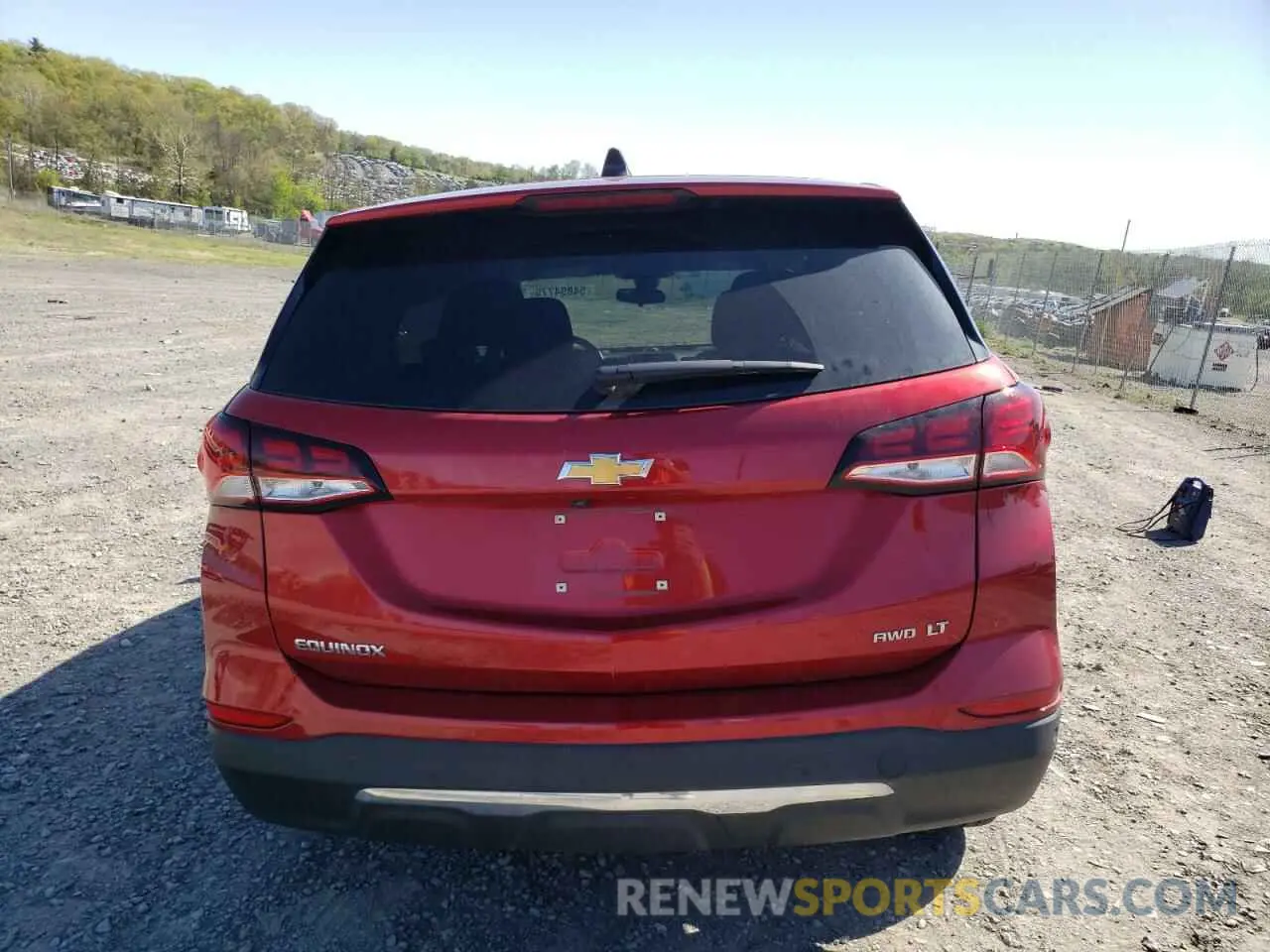 6 fotografías del automóvil dañado 3GNAXUEV7NL137014 CHEVROLET EQUINOX 2022