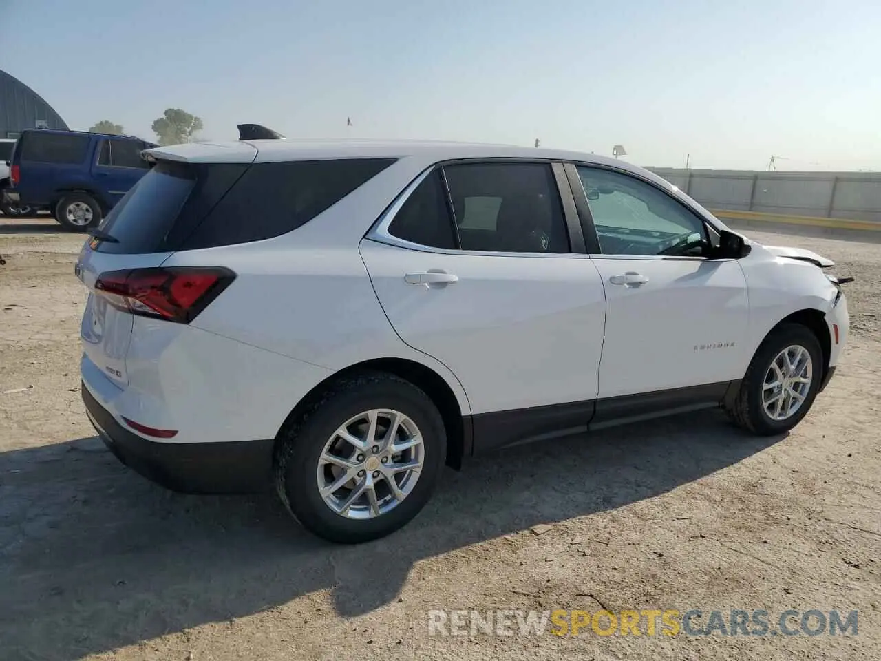 3 fotografías del automóvil dañado 3GNAXUEV7NL151897 CHEVROLET EQUINOX 2022