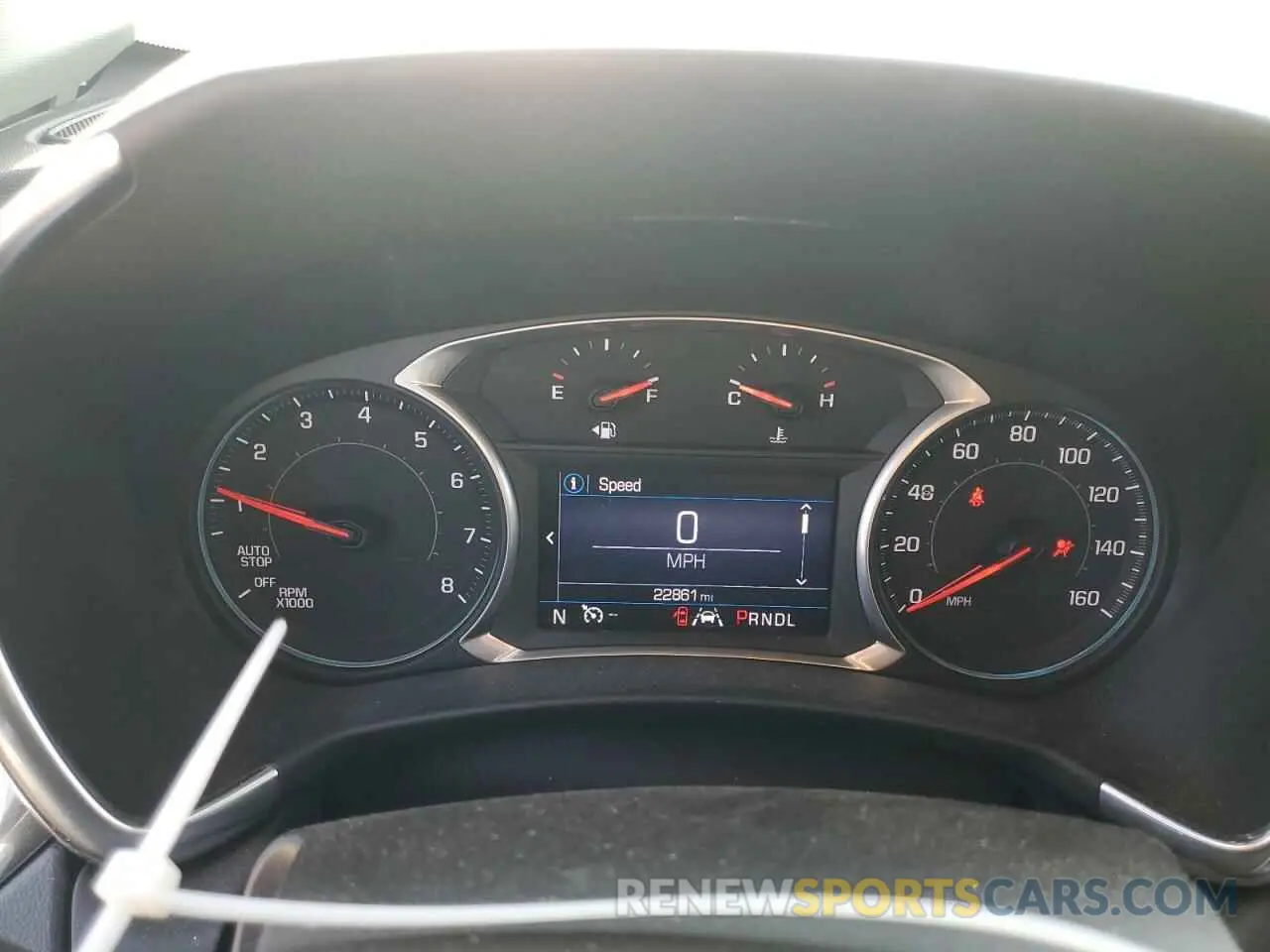 9 fotografías del automóvil dañado 3GNAXUEV7NL151897 CHEVROLET EQUINOX 2022