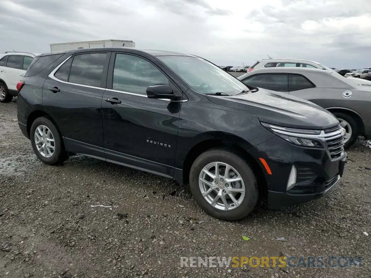 4 fotografías del automóvil dañado 3GNAXUEV8NL139953 CHEVROLET EQUINOX 2022