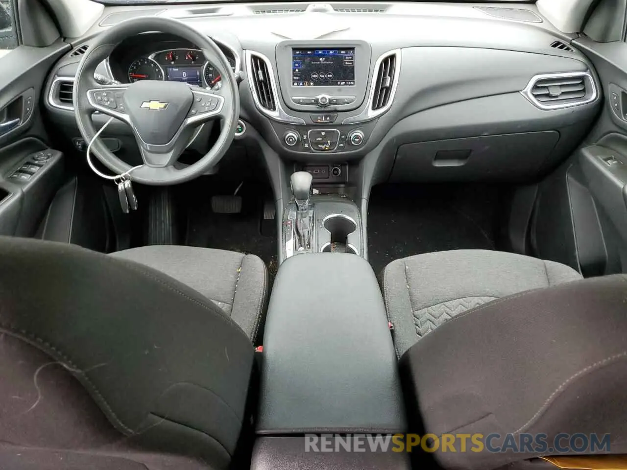 8 fotografías del automóvil dañado 3GNAXUEV8NL139953 CHEVROLET EQUINOX 2022