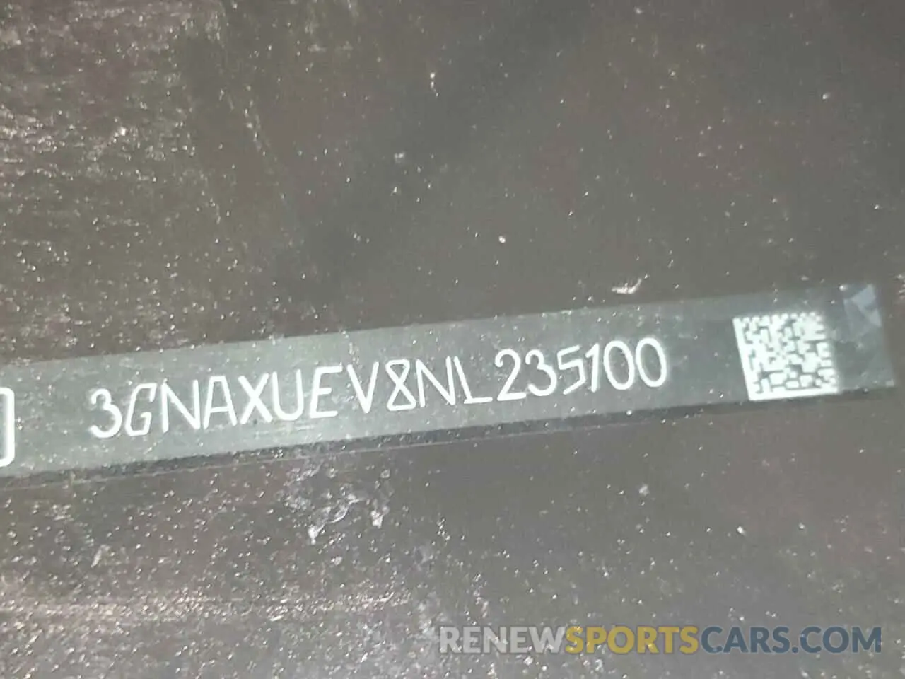 13 fotografías del automóvil dañado 3GNAXUEV8NL235100 CHEVROLET EQUINOX 2022