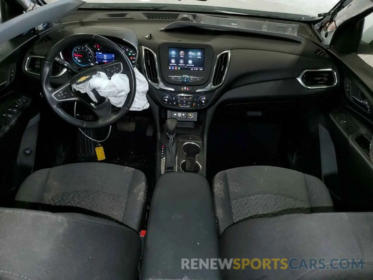 8 fotografías del automóvil dañado 3GNAXUEV8NL235100 CHEVROLET EQUINOX 2022
