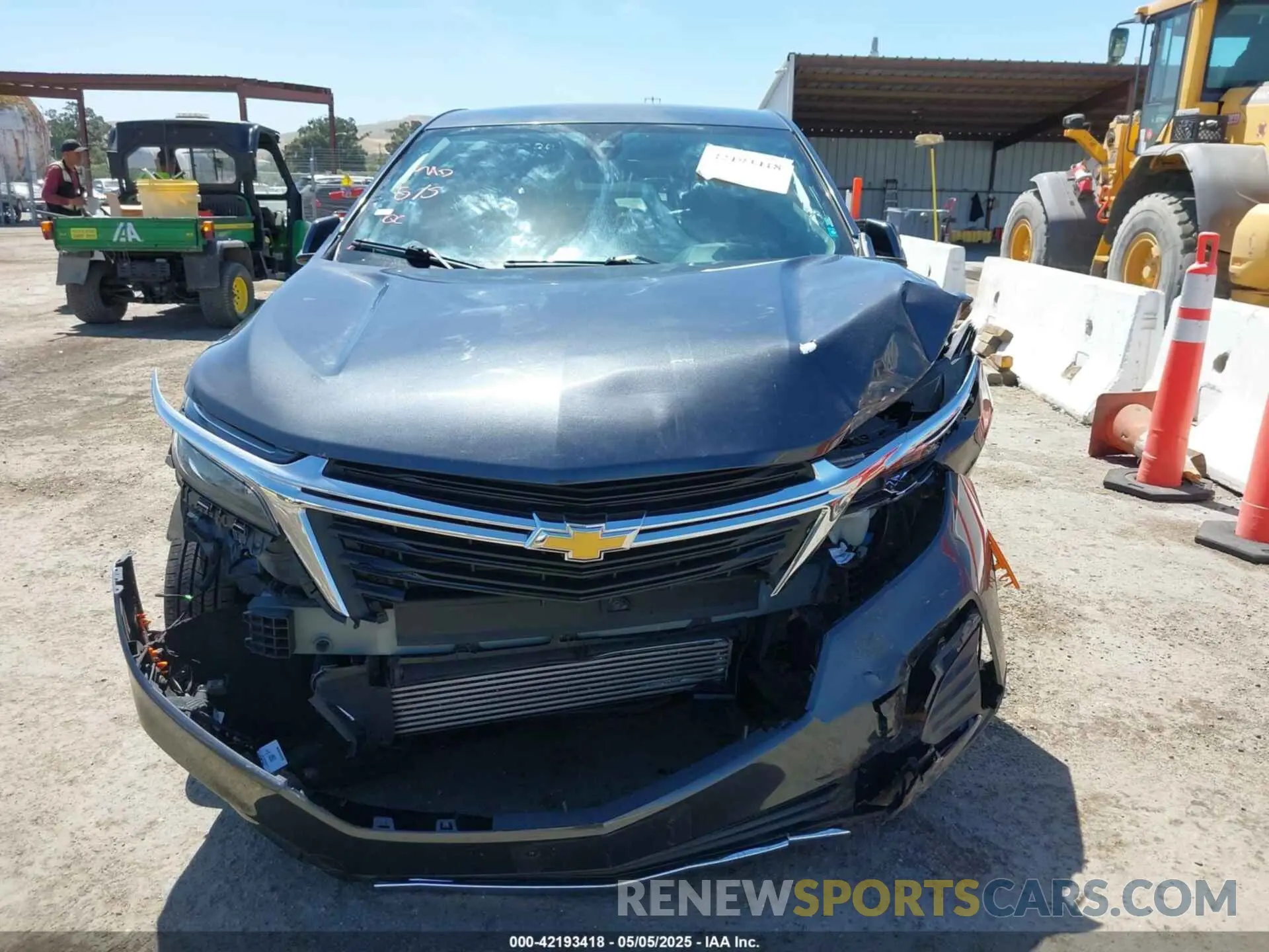 12 fotografías del automóvil dañado 3GNAXUEV8NS182016 CHEVROLET EQUINOX 2022