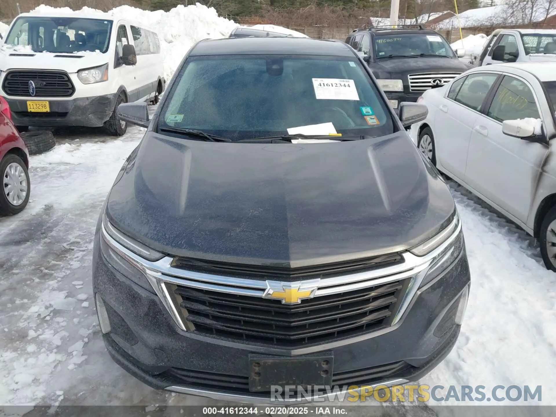 12 fotografías del automóvil dañado 3GNAXUEV8NS215337 CHEVROLET EQUINOX 2022