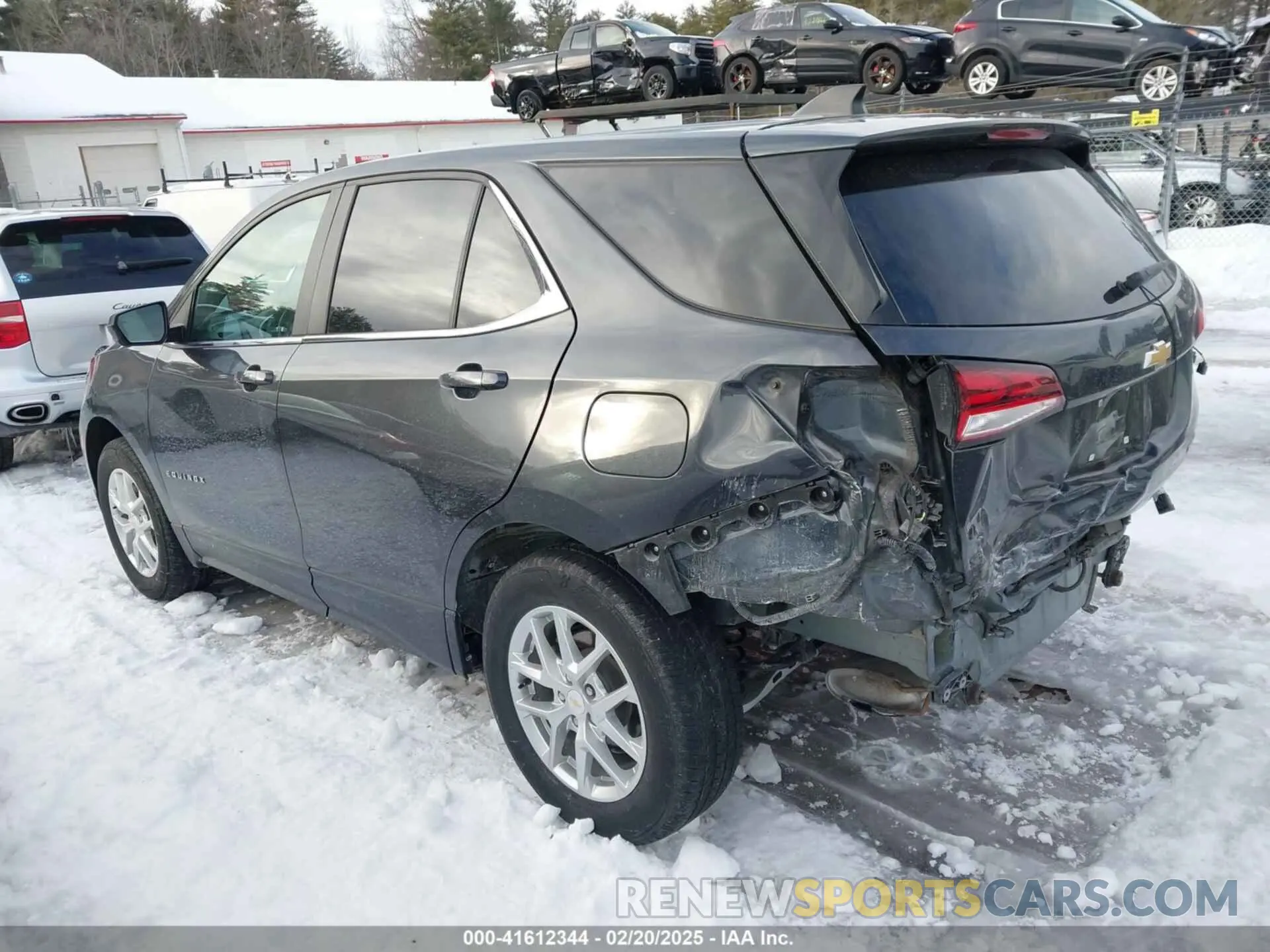14 fotografías del automóvil dañado 3GNAXUEV8NS215337 CHEVROLET EQUINOX 2022