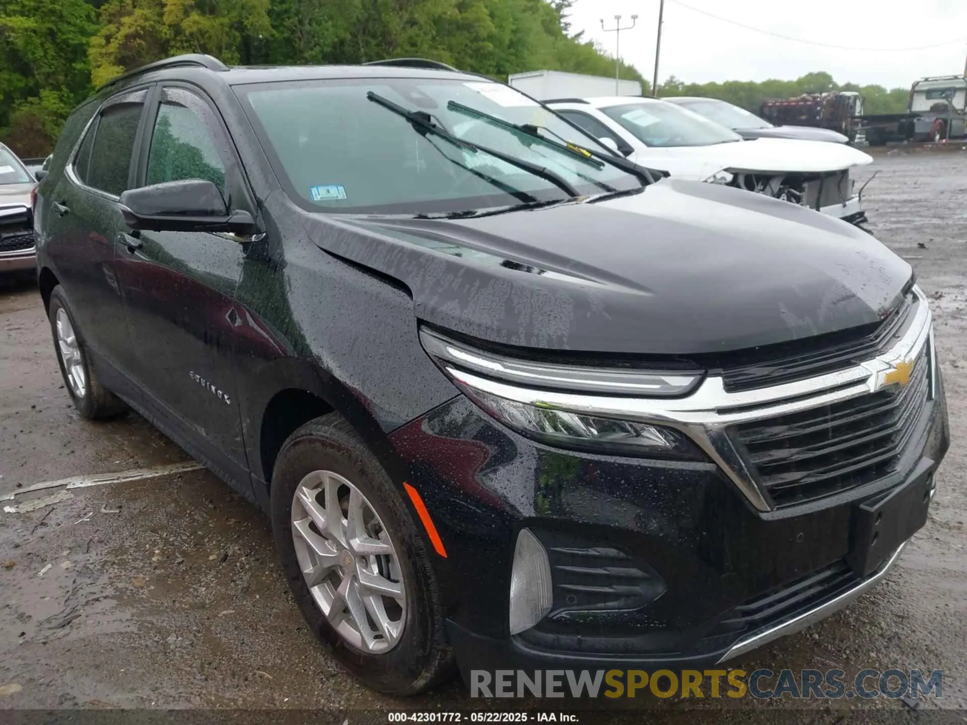 1 fotografías del automóvil dañado 3GNAXUEV9NL110154 CHEVROLET EQUINOX 2022
