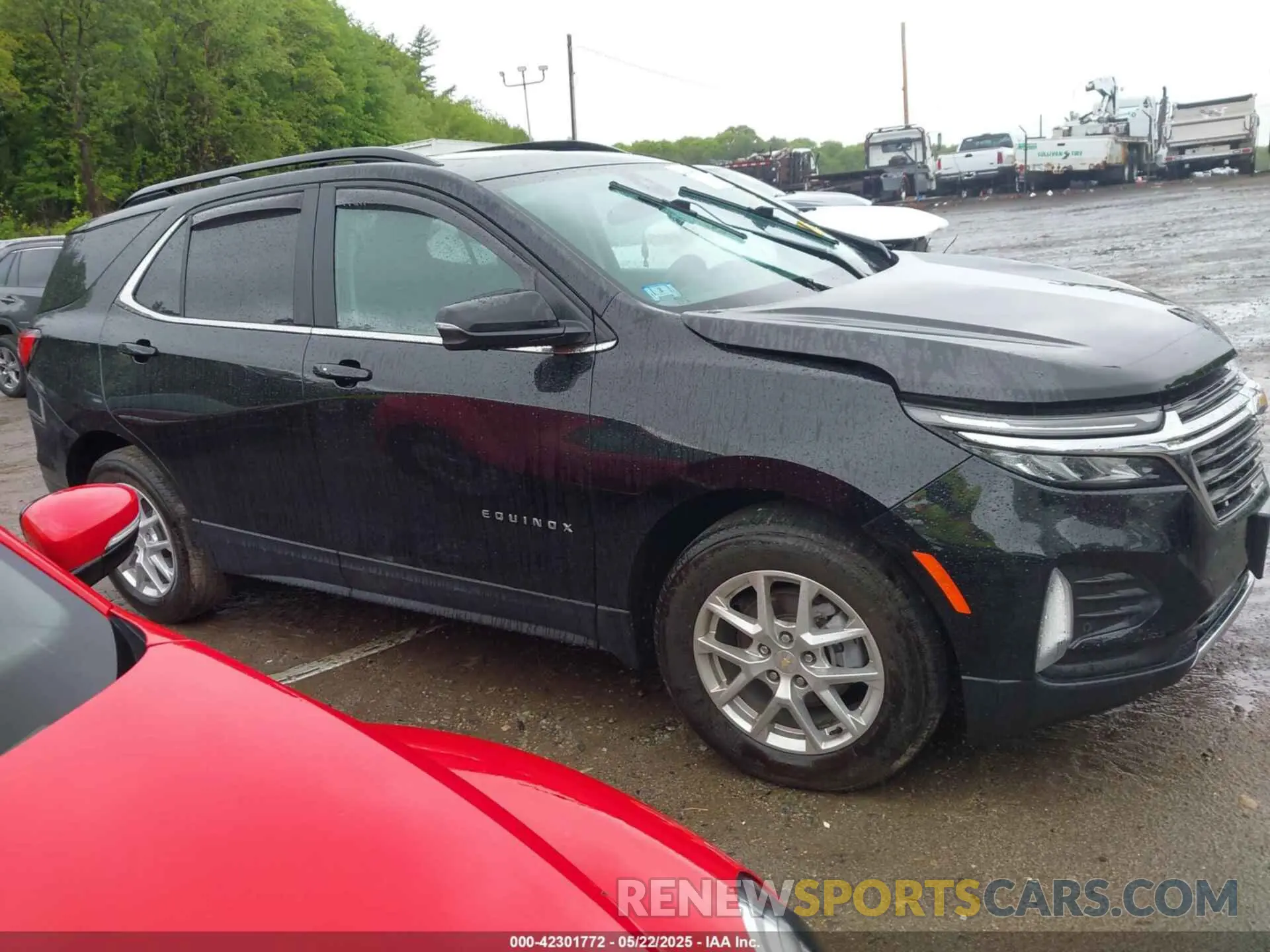 13 fotografías del automóvil dañado 3GNAXUEV9NL110154 CHEVROLET EQUINOX 2022