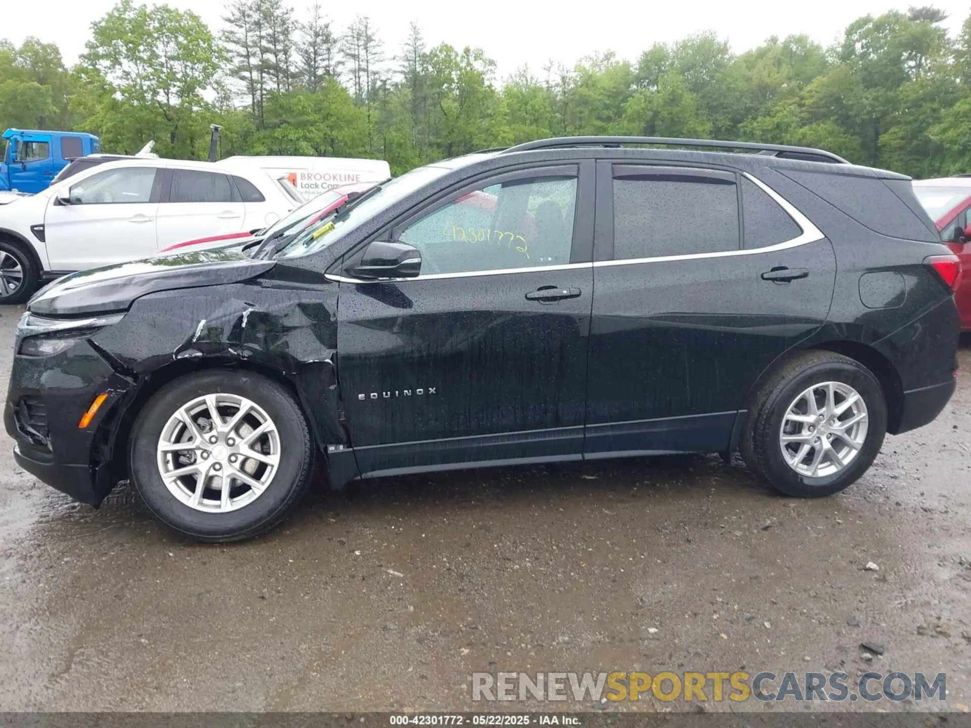 14 fotografías del automóvil dañado 3GNAXUEV9NL110154 CHEVROLET EQUINOX 2022