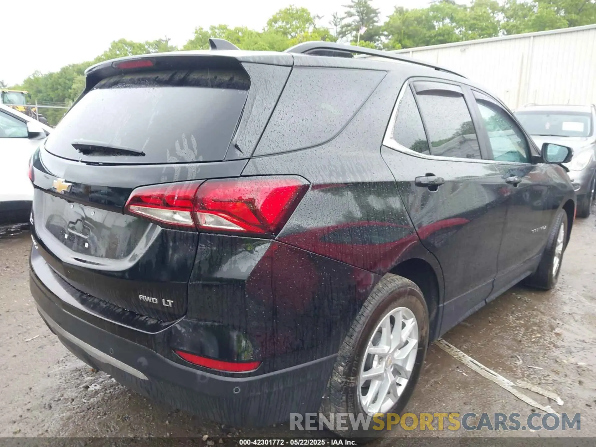 4 fotografías del automóvil dañado 3GNAXUEV9NL110154 CHEVROLET EQUINOX 2022