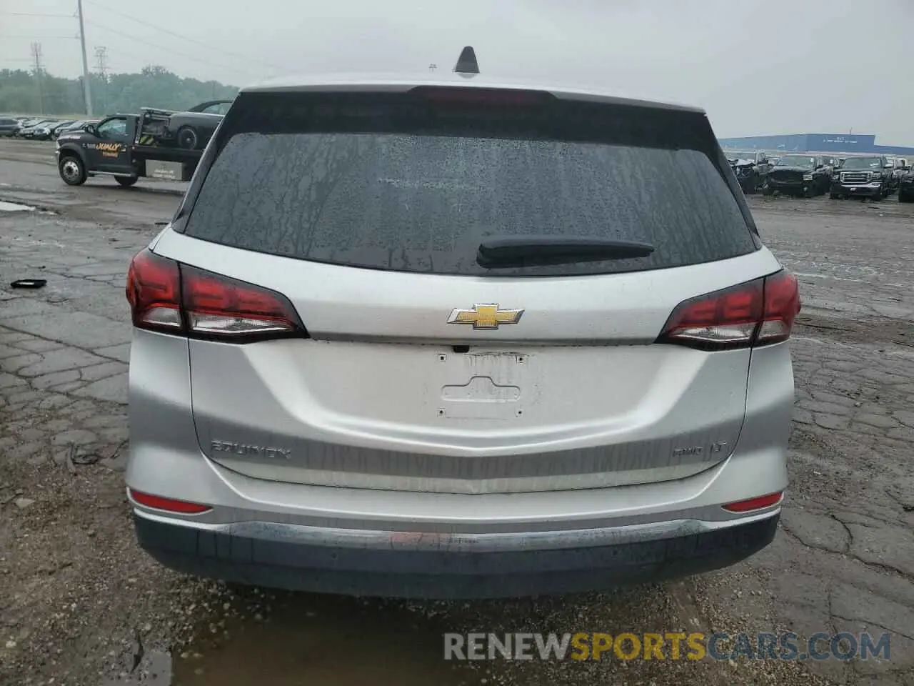 6 fotografías del automóvil dañado 3GNAXUEV9NL218791 CHEVROLET EQUINOX 2022