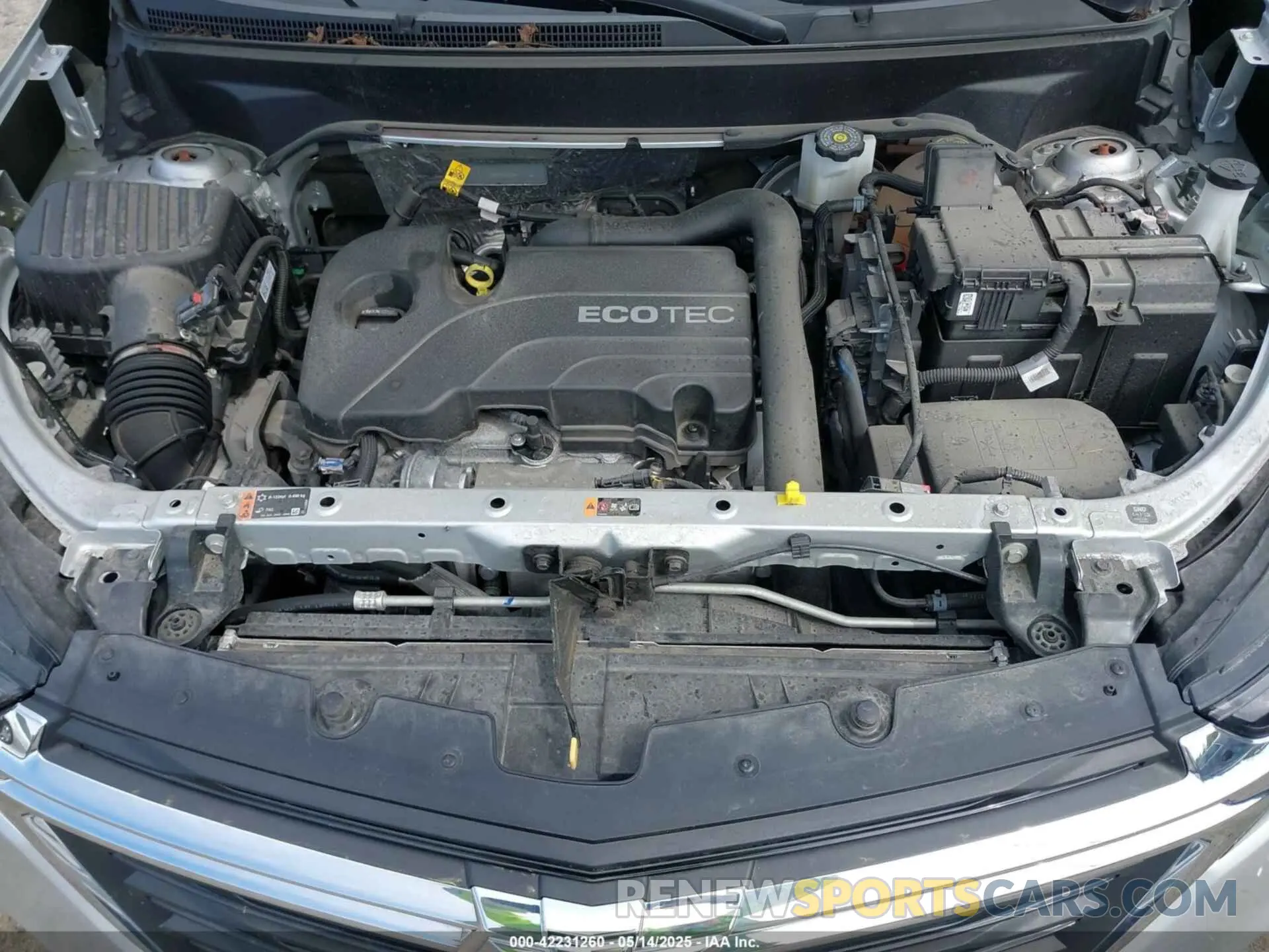 10 fotografías del automóvil dañado 3GNAXUEV9NL228902 CHEVROLET EQUINOX 2022