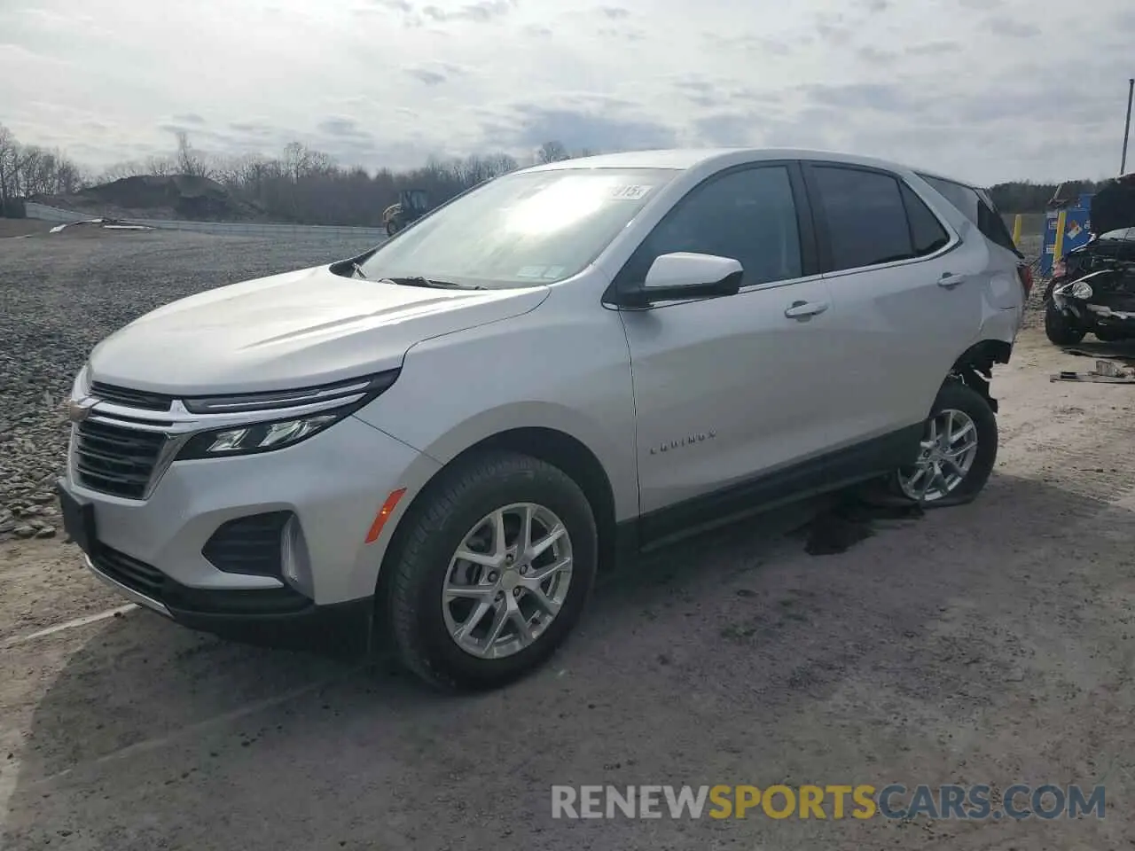1 fotografías del automóvil dañado 3GNAXUEV9NL232755 CHEVROLET EQUINOX 2022