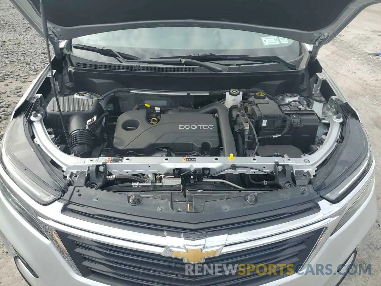 12 fotografías del automóvil dañado 3GNAXUEV9NL232755 CHEVROLET EQUINOX 2022