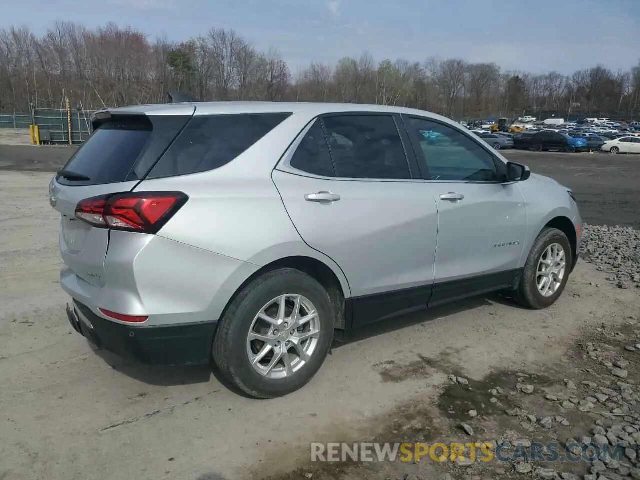 3 fotografías del automóvil dañado 3GNAXUEV9NL232755 CHEVROLET EQUINOX 2022