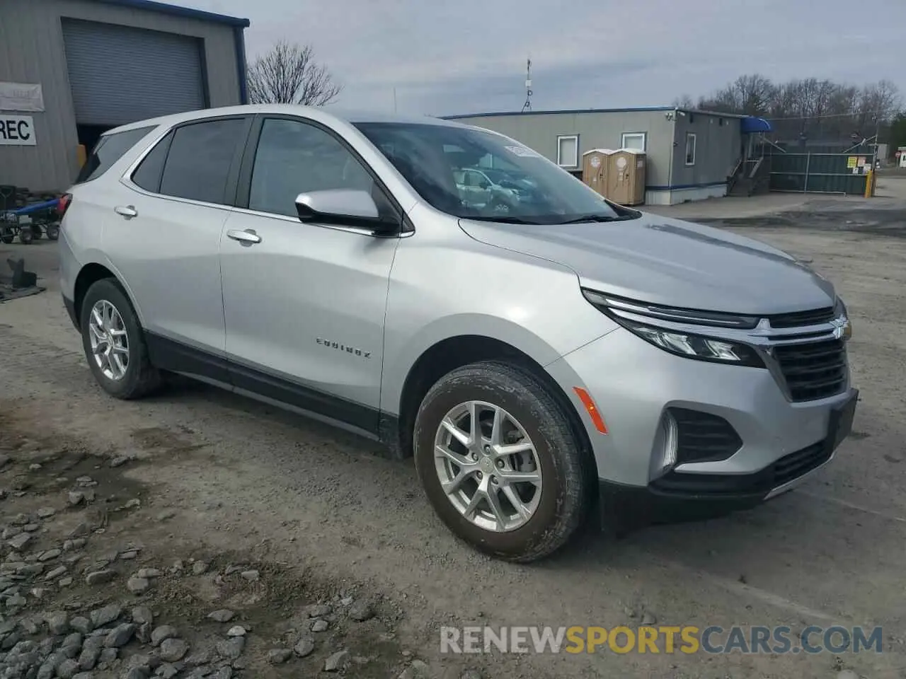 4 fotografías del automóvil dañado 3GNAXUEV9NL232755 CHEVROLET EQUINOX 2022