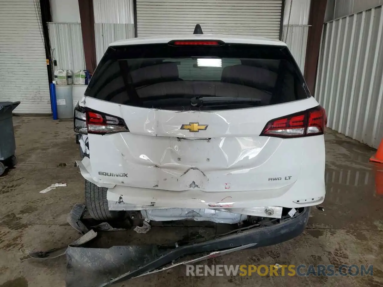 6 fotografías del automóvil dañado 3GNAXUEV9NL273998 CHEVROLET EQUINOX 2022