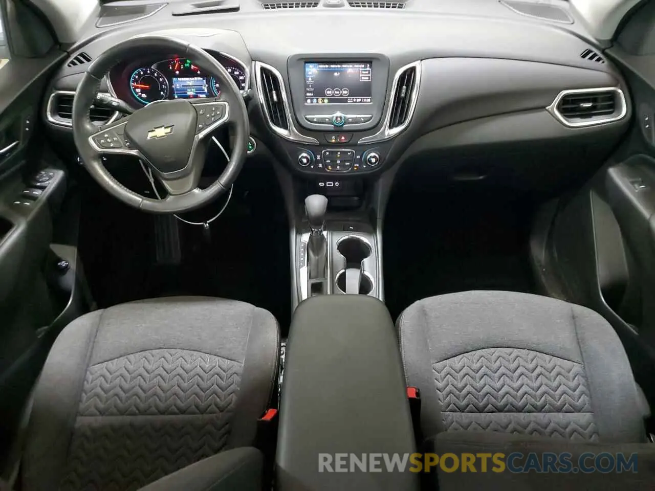 8 fotografías del automóvil dañado 3GNAXUEV9NL273998 CHEVROLET EQUINOX 2022