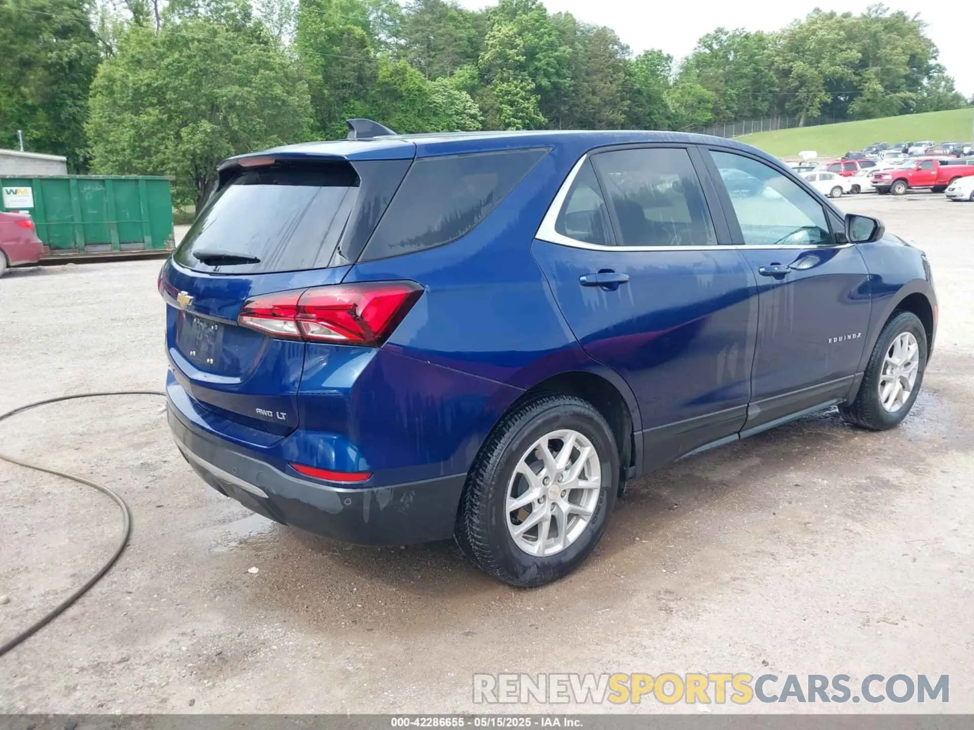 4 fotografías del automóvil dañado 3GNAXUEV9NL303808 CHEVROLET EQUINOX 2022