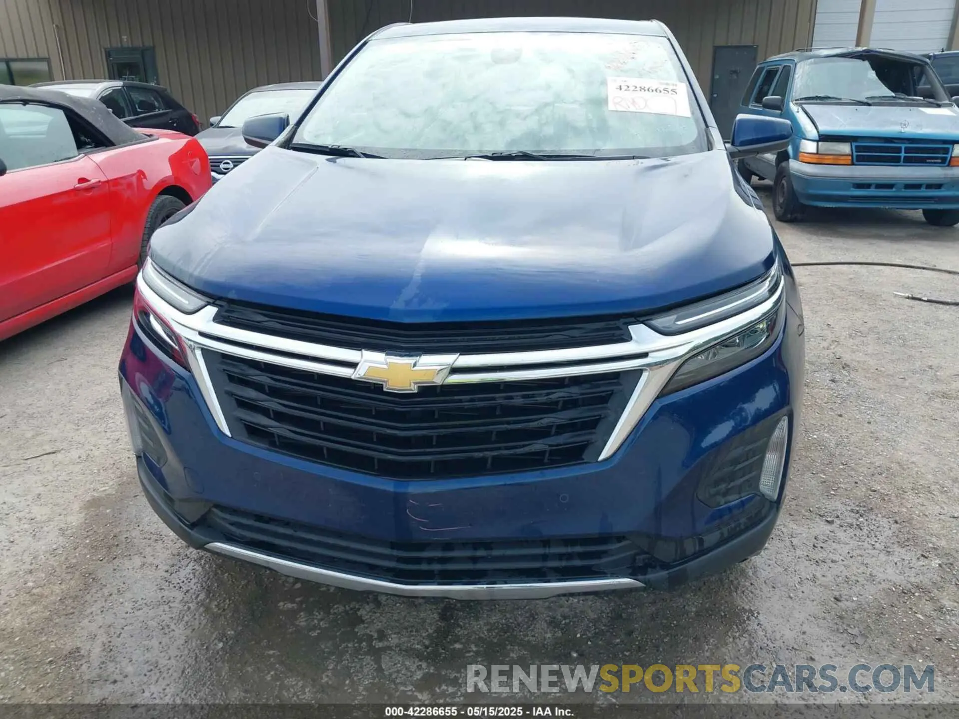 6 fotografías del automóvil dañado 3GNAXUEV9NL303808 CHEVROLET EQUINOX 2022