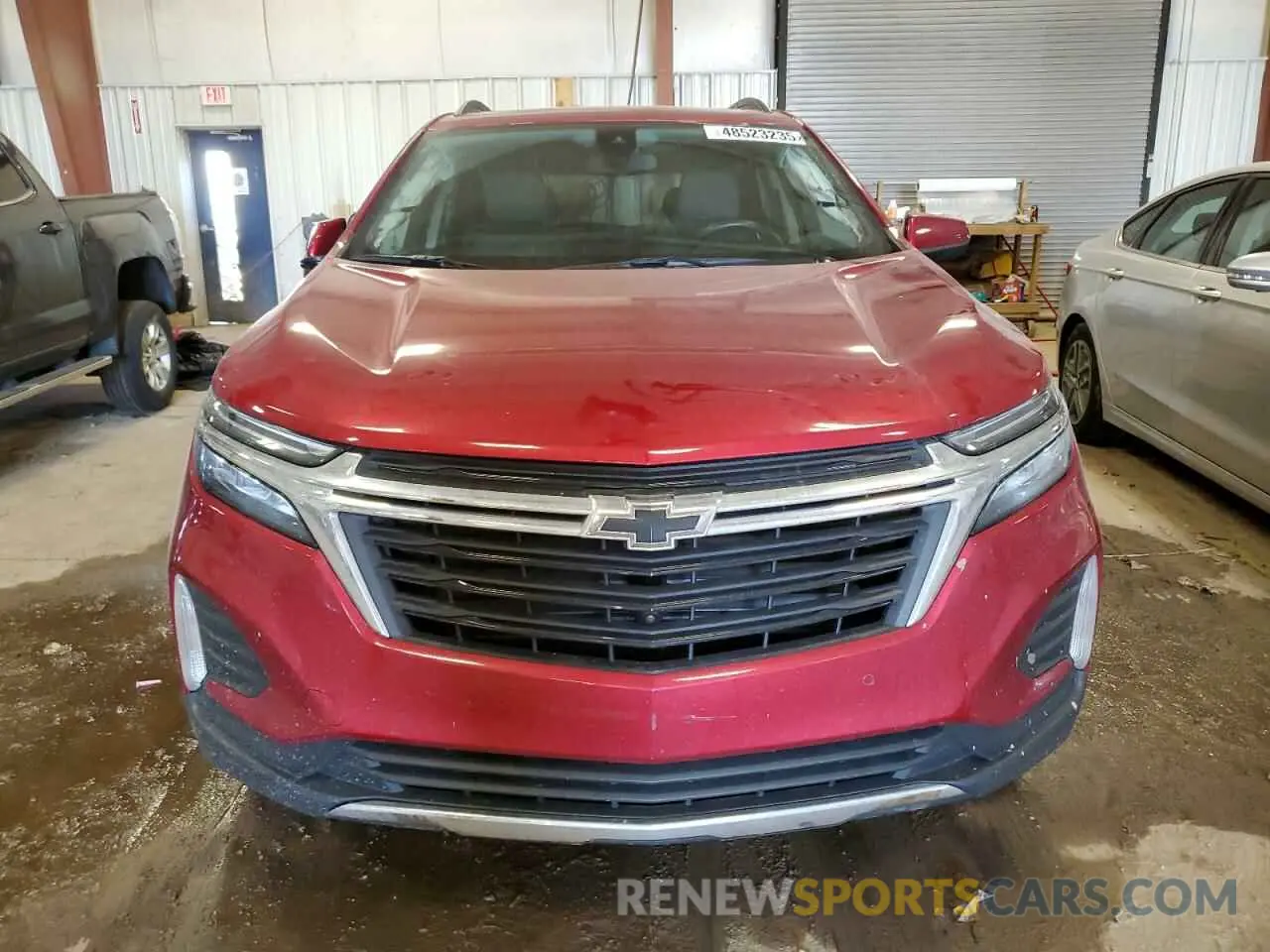 5 fotografías del automóvil dañado 3GNAXUEVXNL117646 CHEVROLET EQUINOX 2022