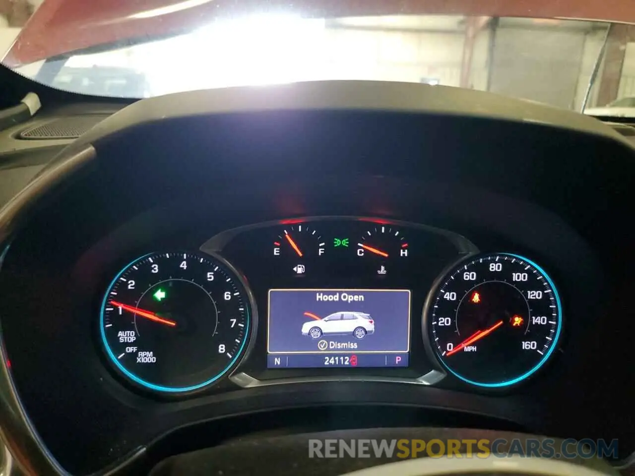 9 fotografías del automóvil dañado 3GNAXUEVXNL117646 CHEVROLET EQUINOX 2022