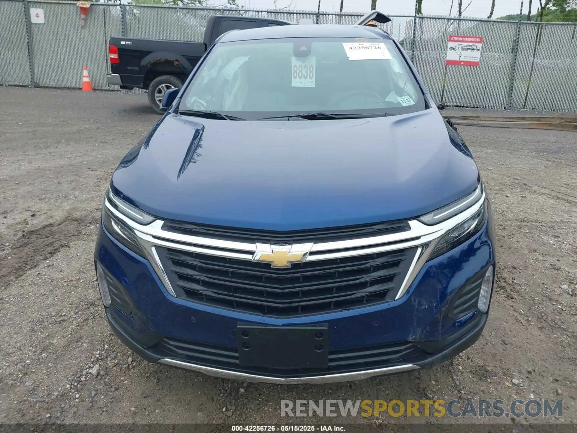 12 fotografías del automóvil dañado 3GNAXUEVXNL313294 CHEVROLET EQUINOX 2022